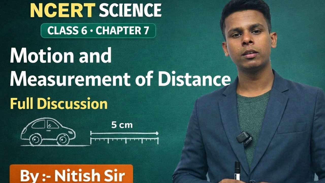 Motion and Measurement of Distances ( गति और दुरियों का मापन ) Class 6 chapter 7 l #deled #bpsctre4