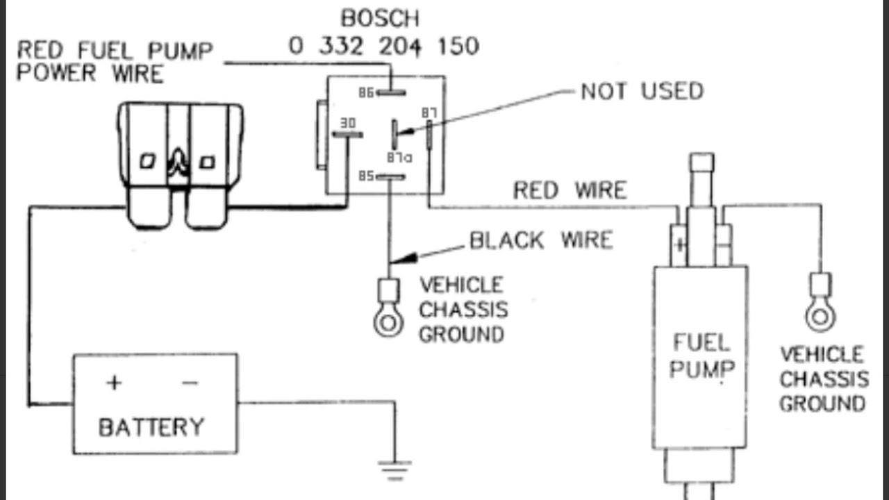 How to wire your electric fuel pump off of a coil