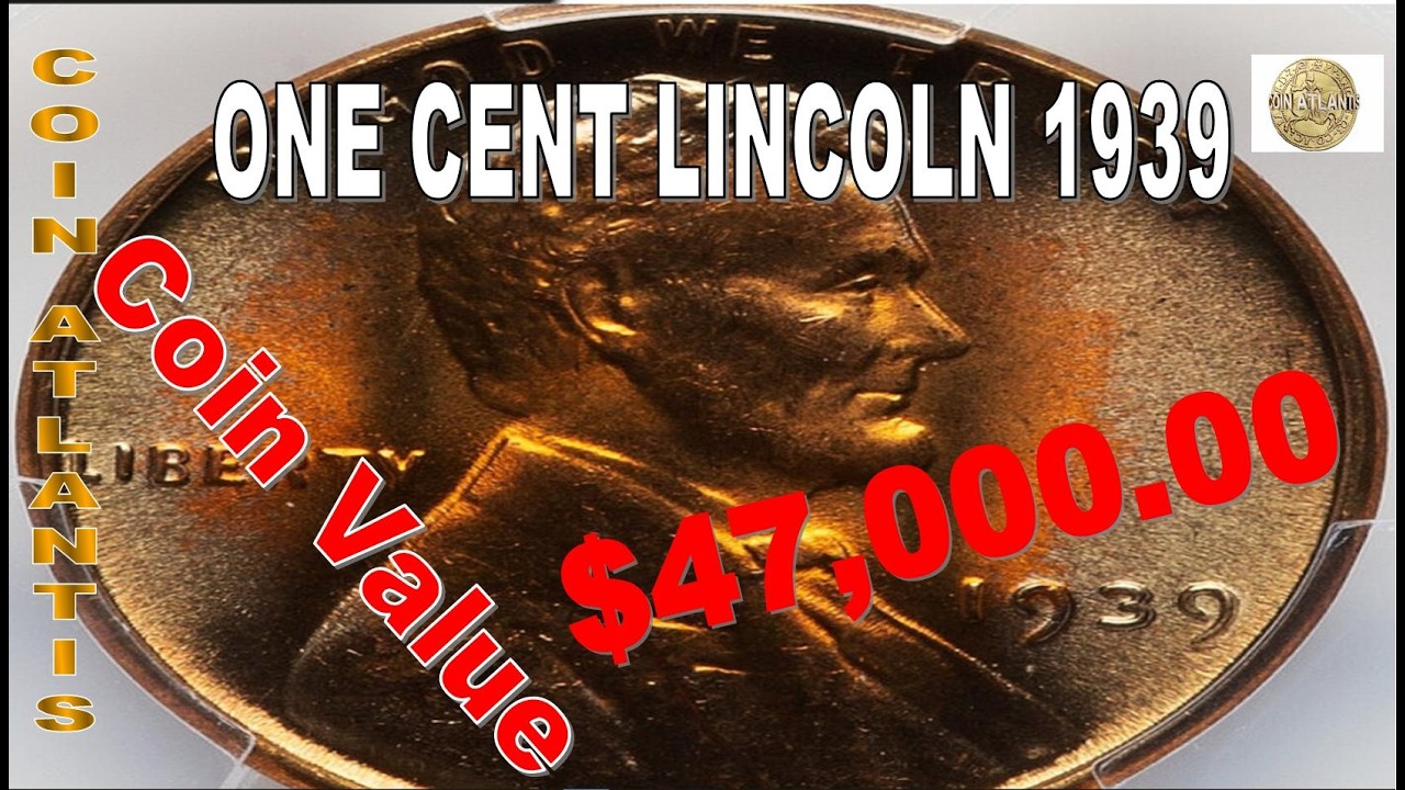 1939 Wheat Penny Coin Value.OVER $47,000.00