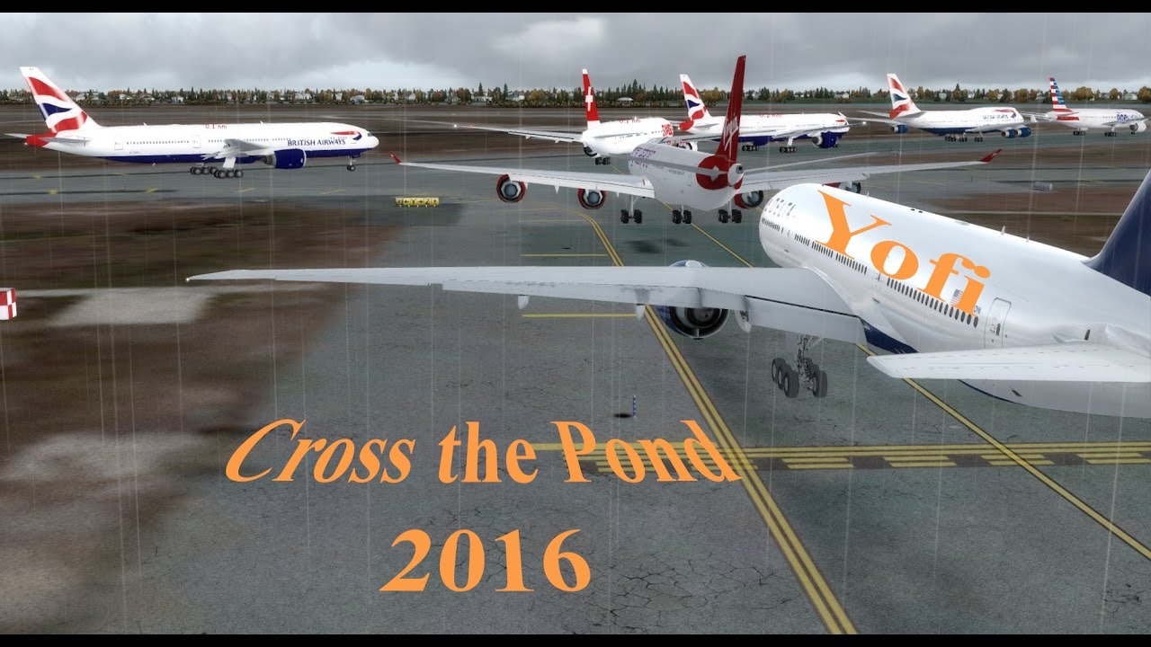 [VATSIM] Cross the pond 2016, мануал по трансатлантике.