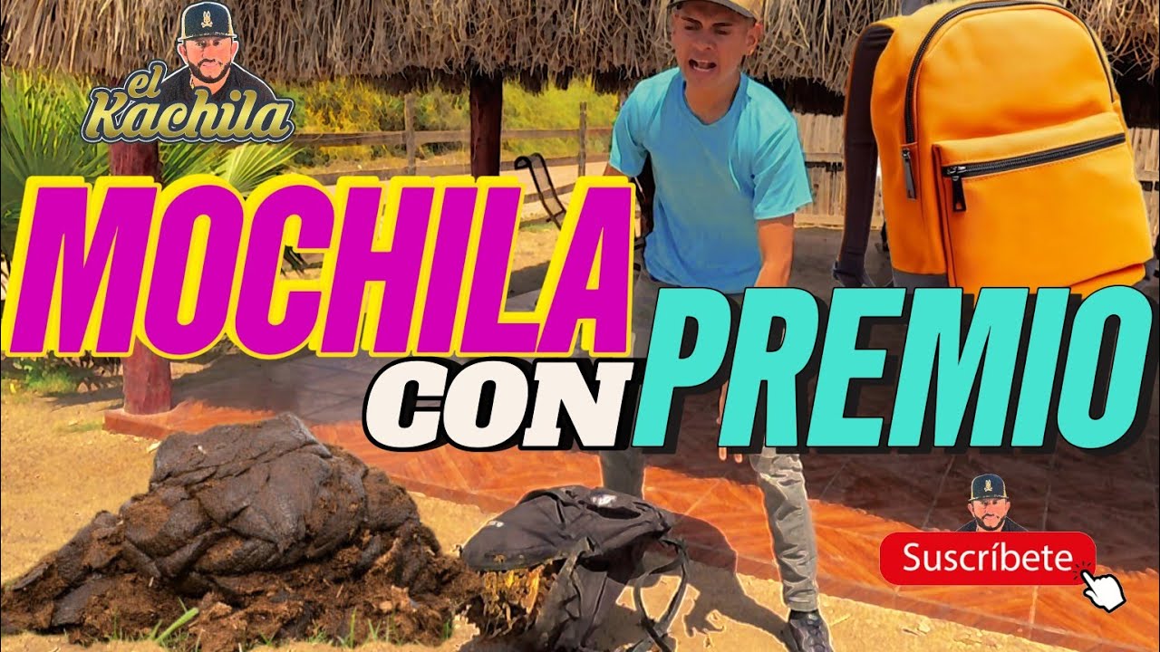 PEÑITA AGARRA TU MOCHILTA  Y NO ME LA SUELTES POR QUE ESTA PESADITA😂