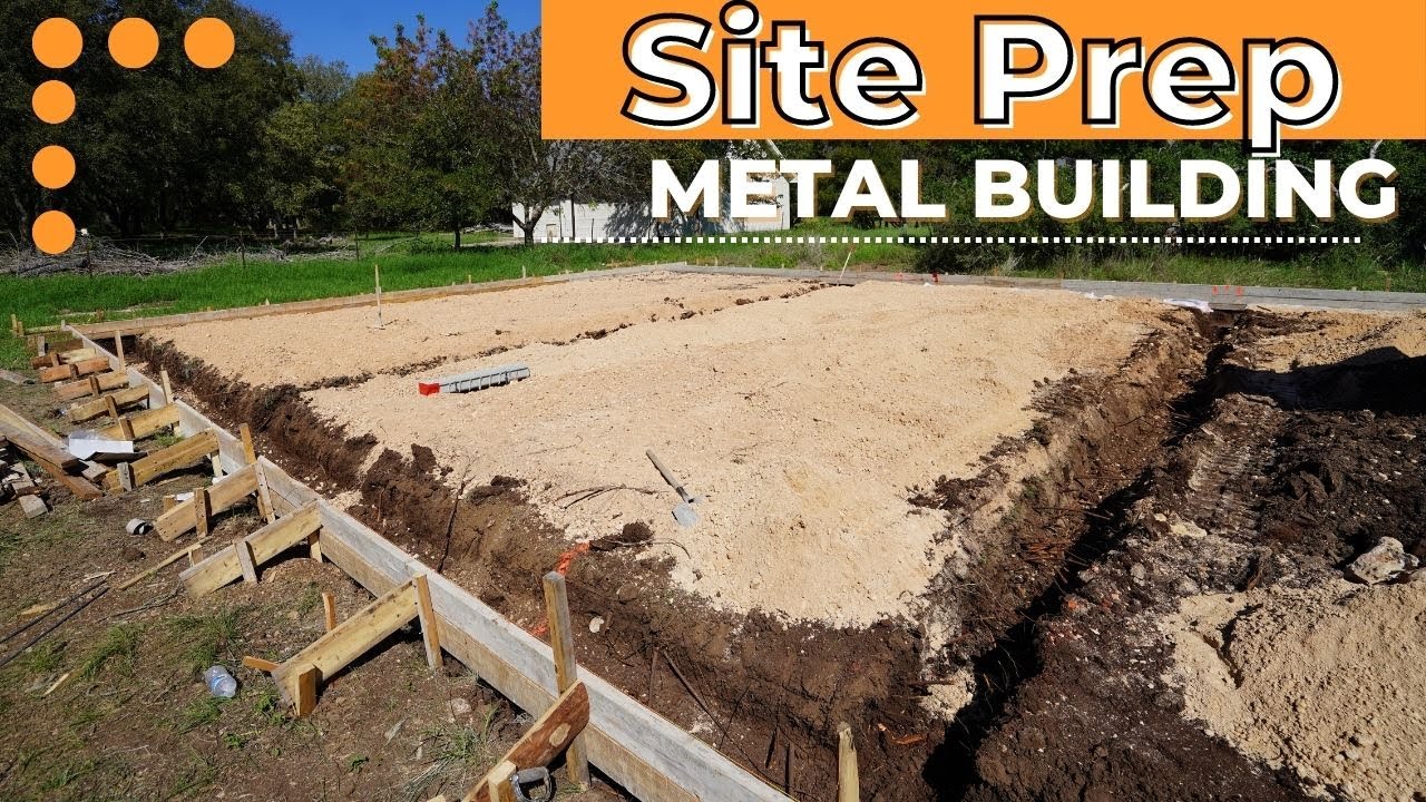 Site Prep for 40x60 Metal Building | WolfSteel Buildings