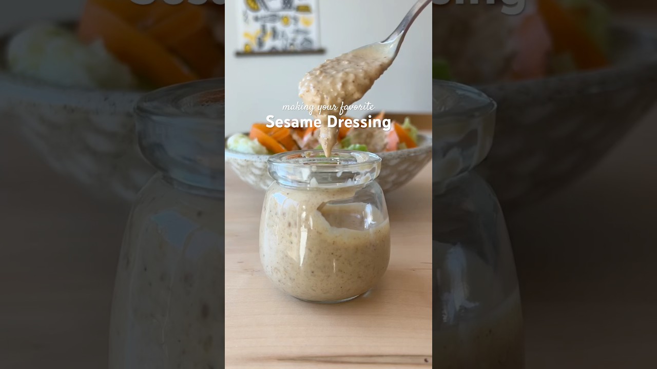 Roasted Sesame Dressing Recipe