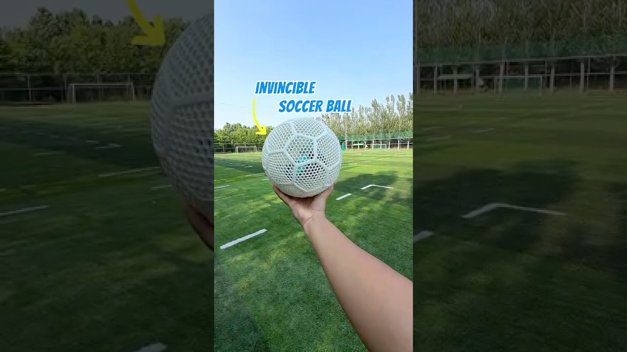 I made a soccer ball that never misses😼