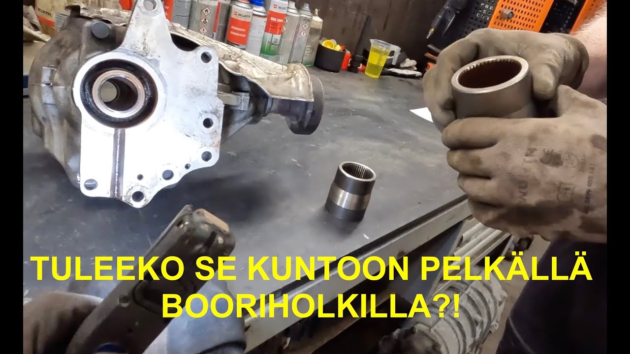 Volvon nelivedon korjaus / Fixing the Volvo AWD part 1:2