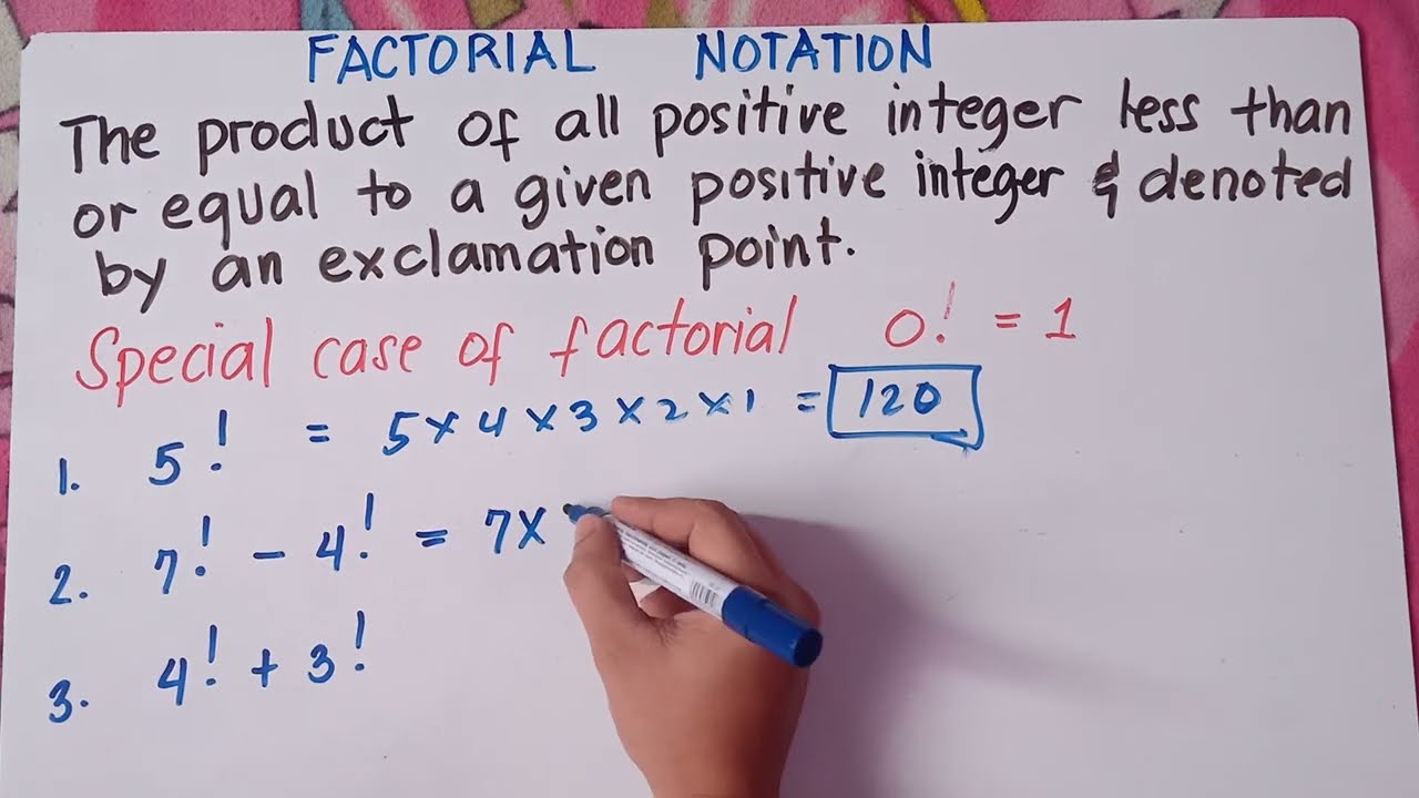 Solving Factorial Notation - The Easy Way | With Calculator Tutorial |