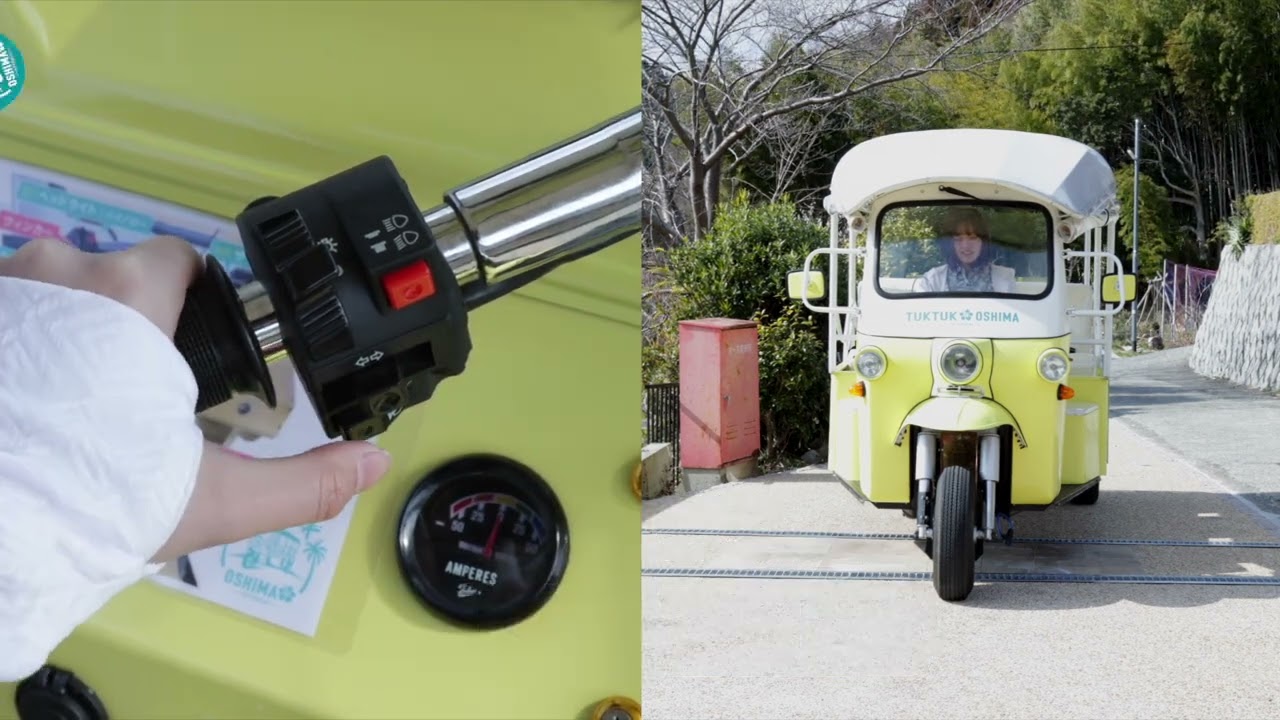 トゥクトゥク操作マニュアルー周防大島のトゥクトゥクレンタカー トゥクトゥク大島 TUKTUK OSHIMA