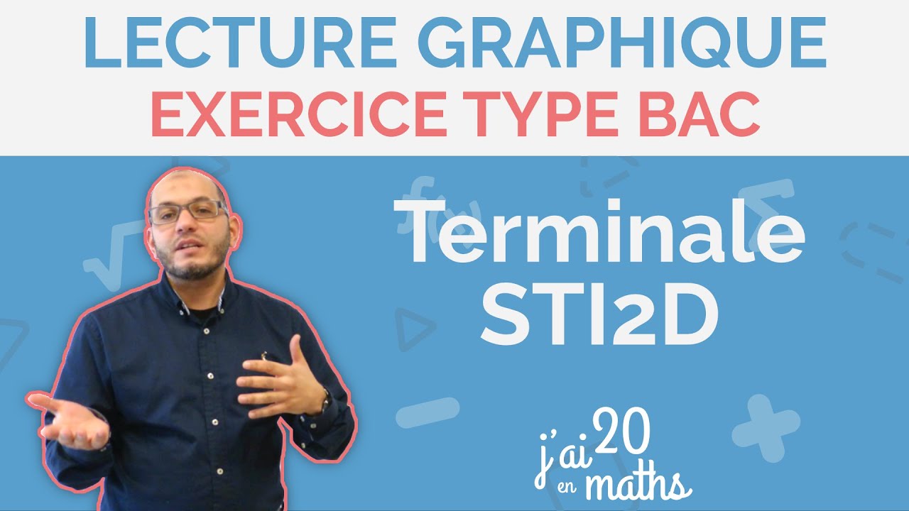 Exercice type Bac - Lecture graphique - Terminale STI2D