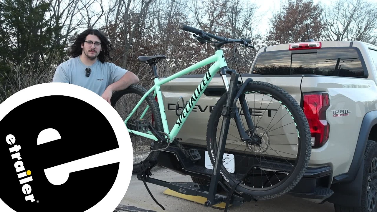 etrailer | Benton LittleShift Bike Rack for 1 Bike Review - 2024 Chevrolet Colorado - B54VR