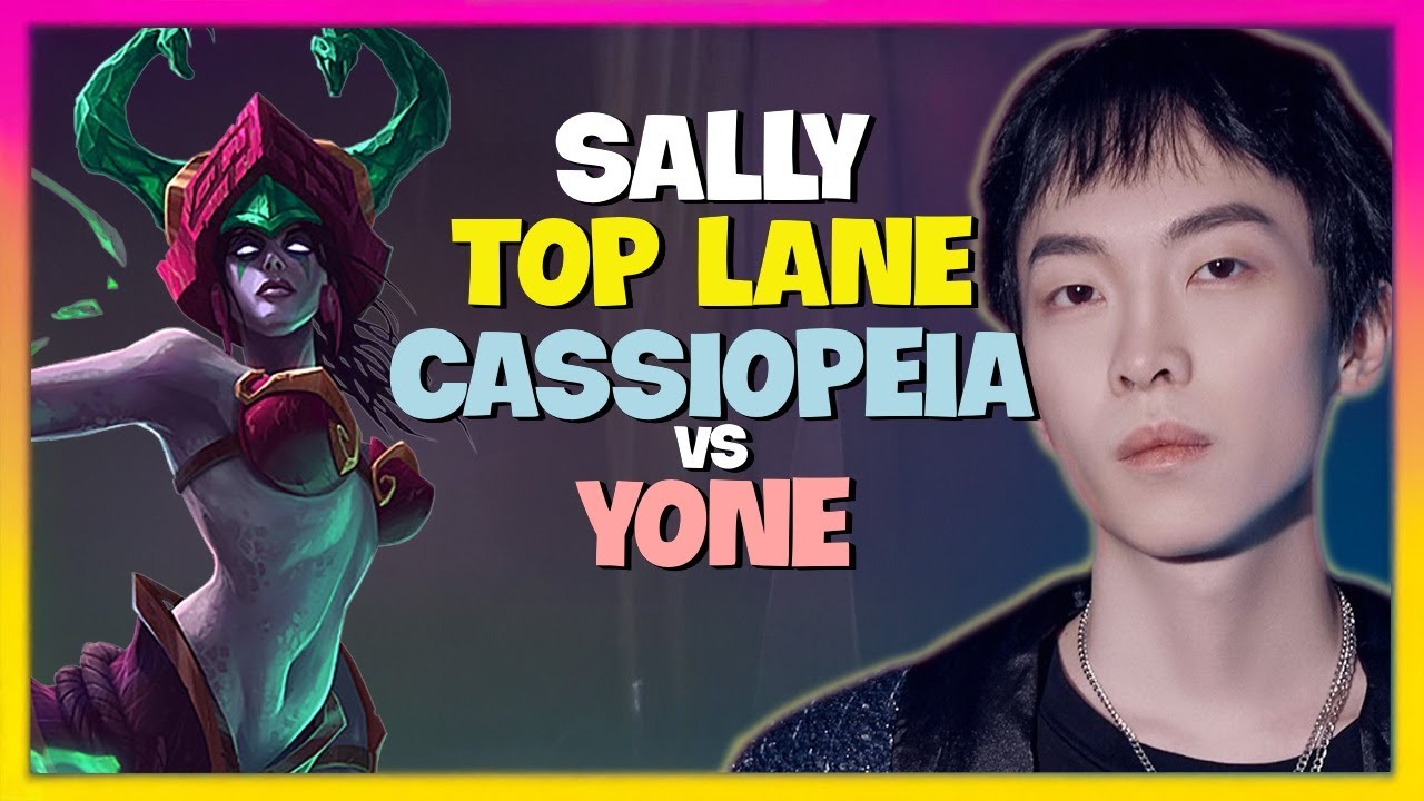 Sally's Challenger Cassiopeia TOP: Flawless Mechanics & Advanced Tactics (Engsub)