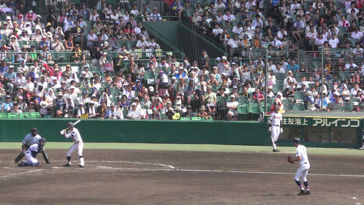≪選手権≫甲子園(2016)　２回戦　山梨学院大付－いなべ総合　８回裏