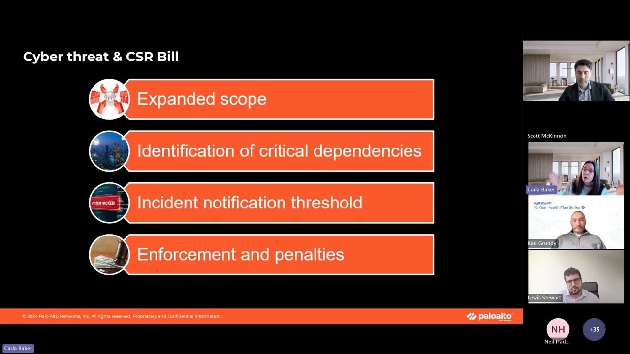 Digital Health Webinar   Moving beyond baseline cybersecurity compliance