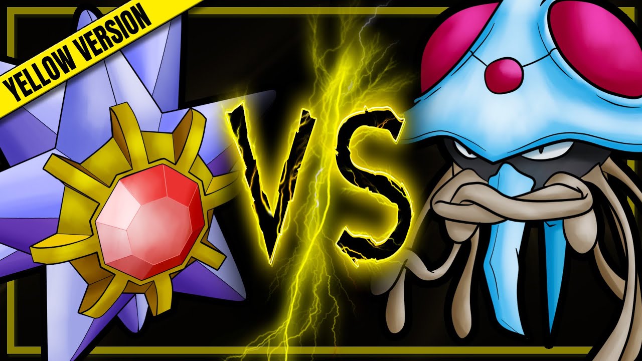 Starmie vs Tentacruel - Pokemon Yellow Solo Challenge Race