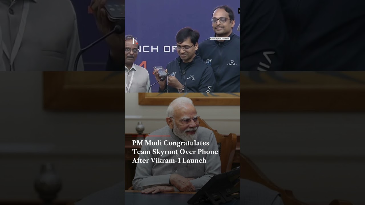 'Proud Moment for India': PM Modi Congratulates Team Skyroot Over Phone After Vikram-1 Launch | N18G