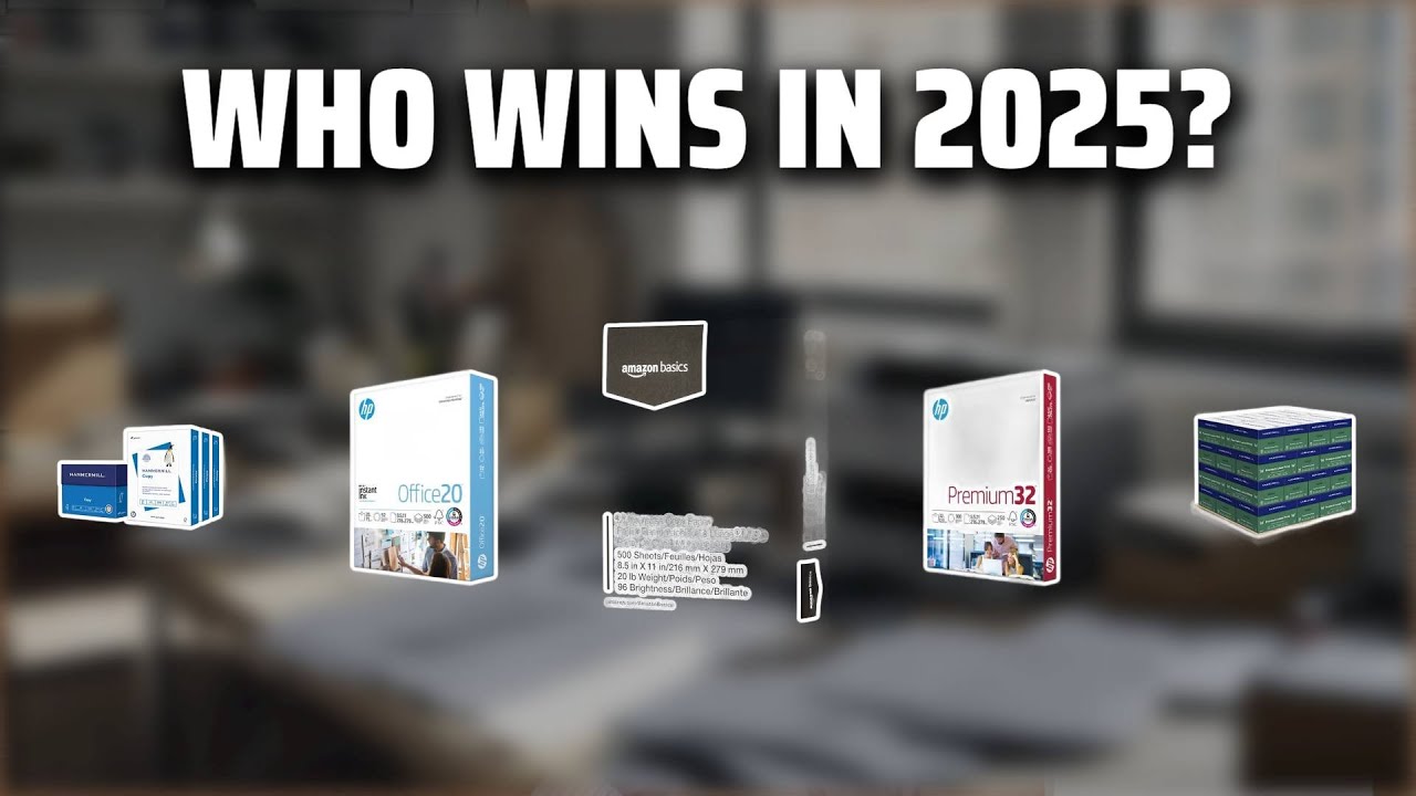 The Top 5 Best Copy Paper in 2025 - Must Watch Before Buying!