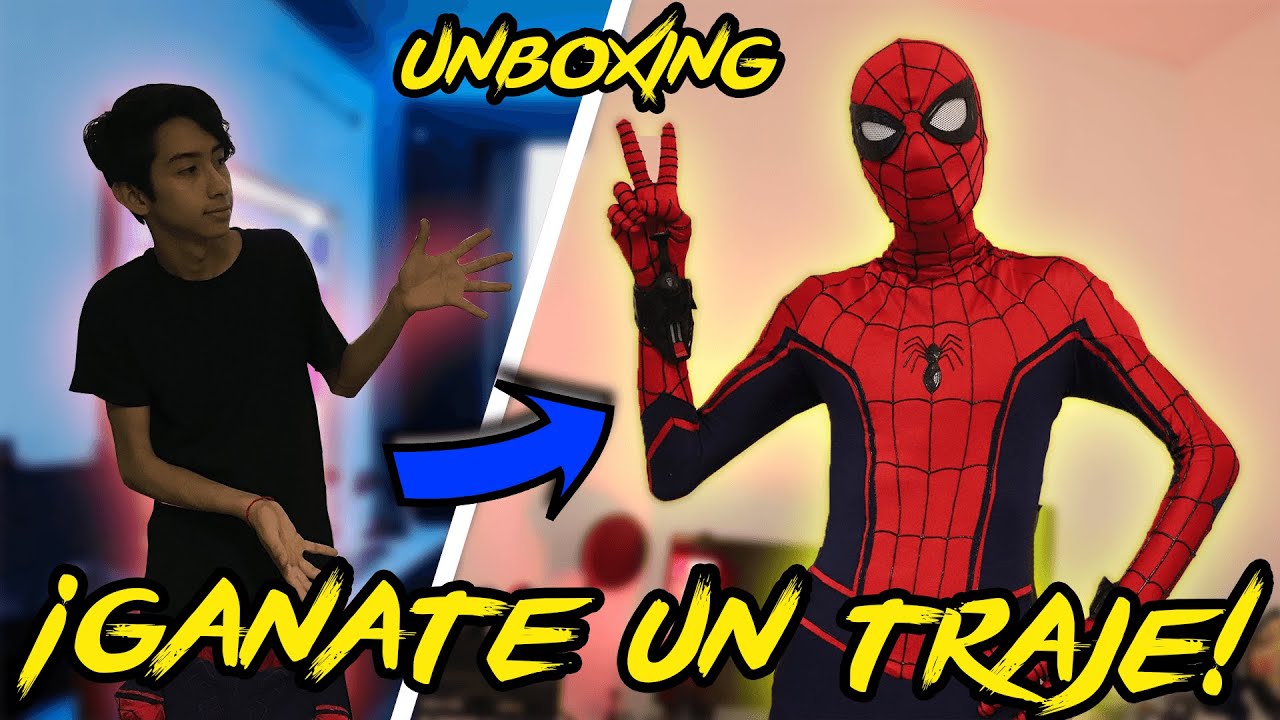 ABRIENDO MI NUEVO TRAJE DE SPIDERMAN (VERSION CIVIL WAR)/ SORTEO UN TRAJE EPICO! - IVANSPIDEY