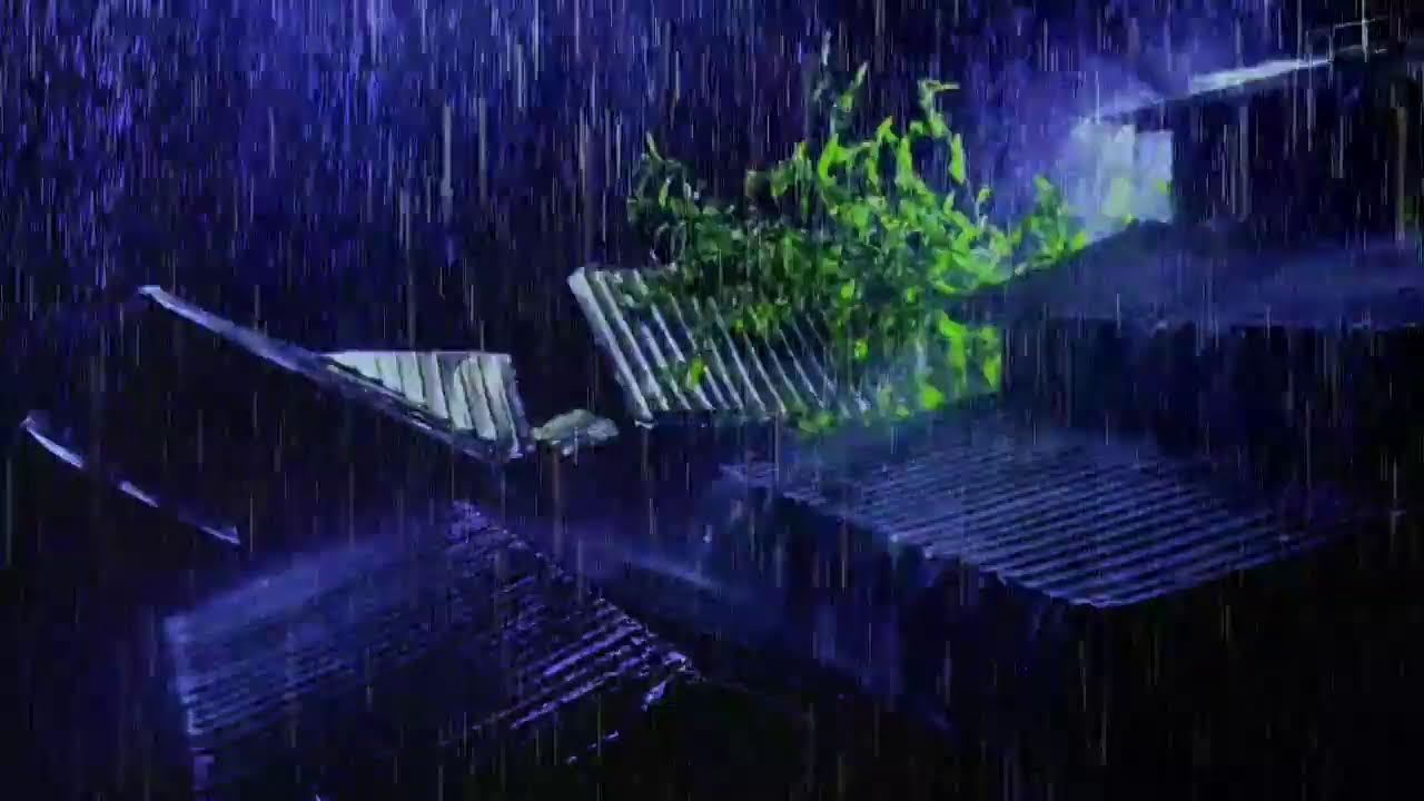 No Ads Rain Sounds for Sleeping – Calming Rain and Thunder Sounds All Night
