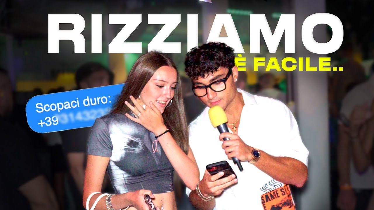 RIZZO TIPE IN DISCOTECA EP.1 *È DAVVERO COSÌ FACILE?!*