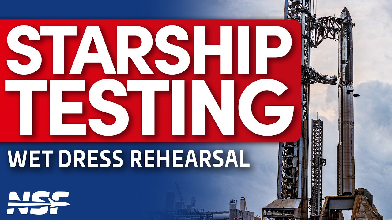 SpaceX Scrubs Wet Dress Rehearsal of First V3 Starship