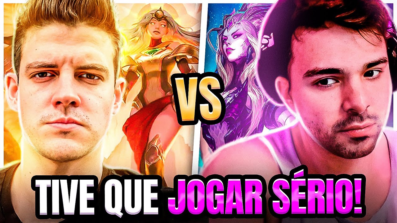 CAÍ CONTRA O KAMI E BVOY E TIVE QUE COLOCAR A ZYRA JUNGLE PRA JOGO!
