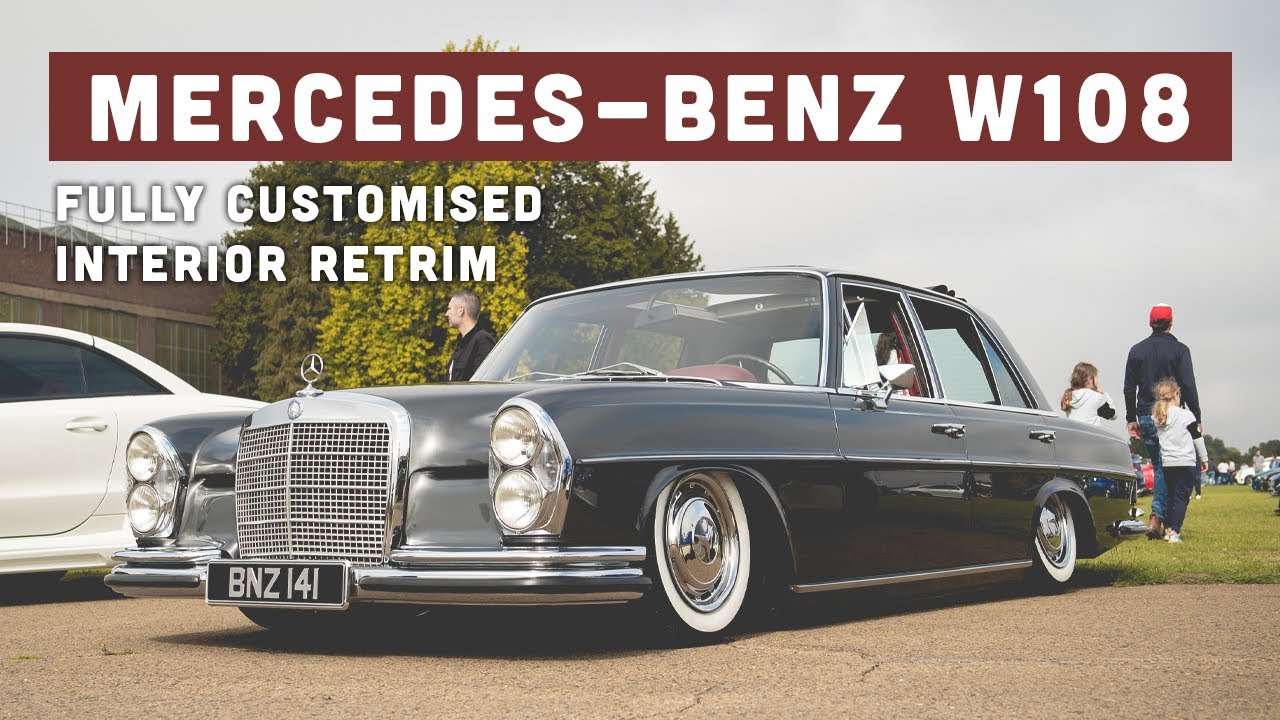 Кастомный модернизированный импортный Mercedes-Benz W108!
