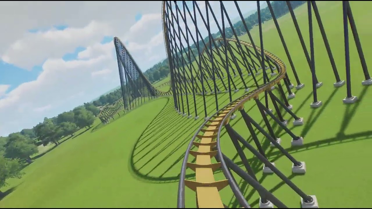 209 FT B&M Hyper Coaster Model