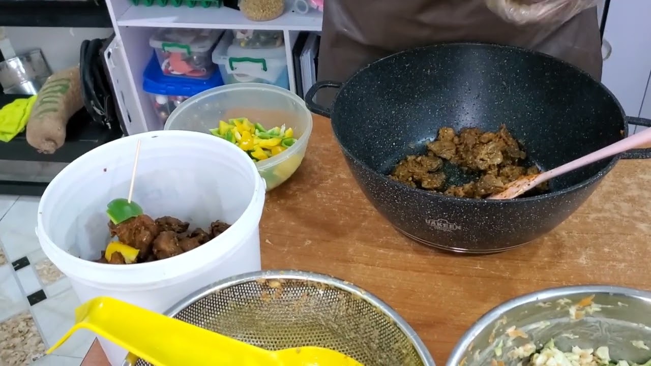 A Day in My Life as a Baker | Making Shawarma | Meatpie | Sausage rolls | Meat kebab