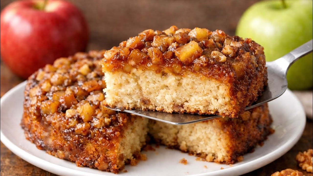 FIRINSIZ🚫1 Yumurta ve 2 Elma ile İnanılmaz Sonuç🔥 NO OVEN🚫 1 Egg & 2 Apples Amazing Results in a Pan