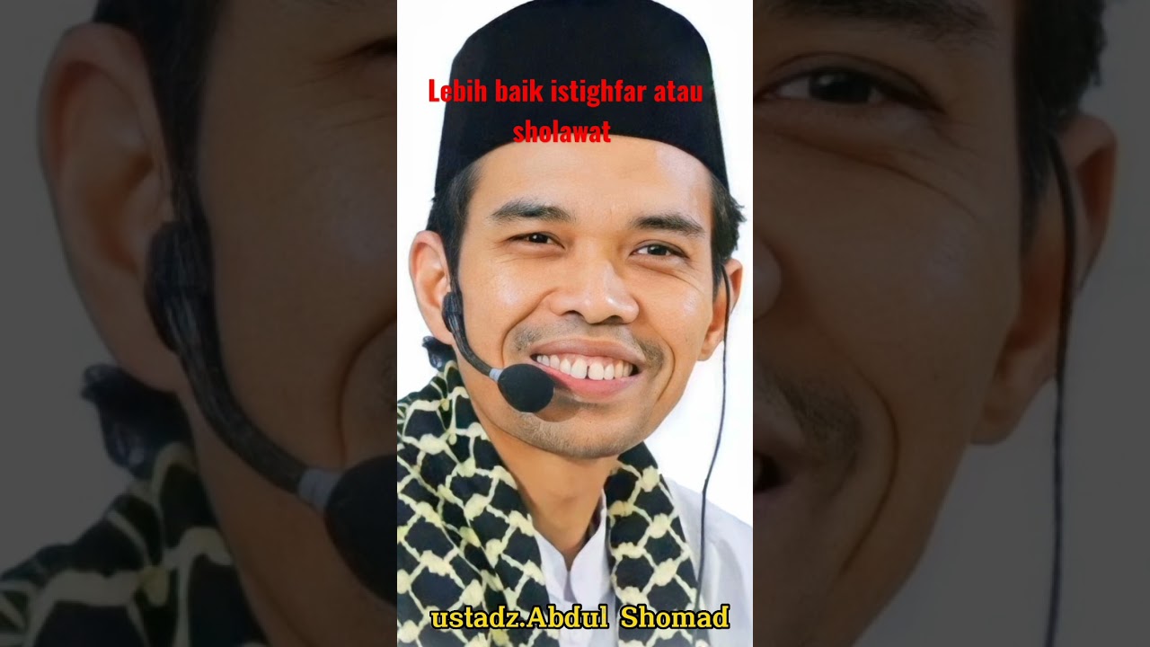 lebih baik mana istighfar atau sholawat #shorts