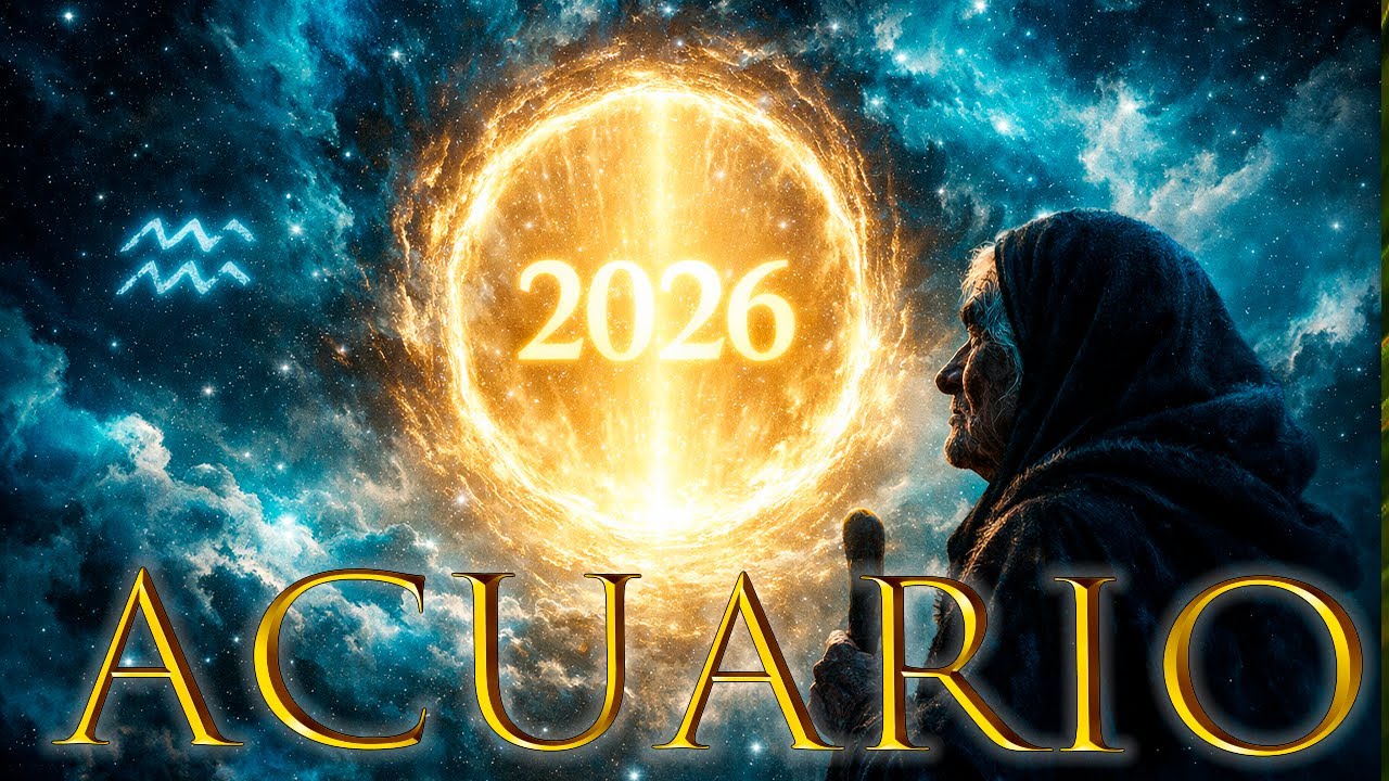 Si eres ACUARIO: Tu larga espera TERMINA en 2026