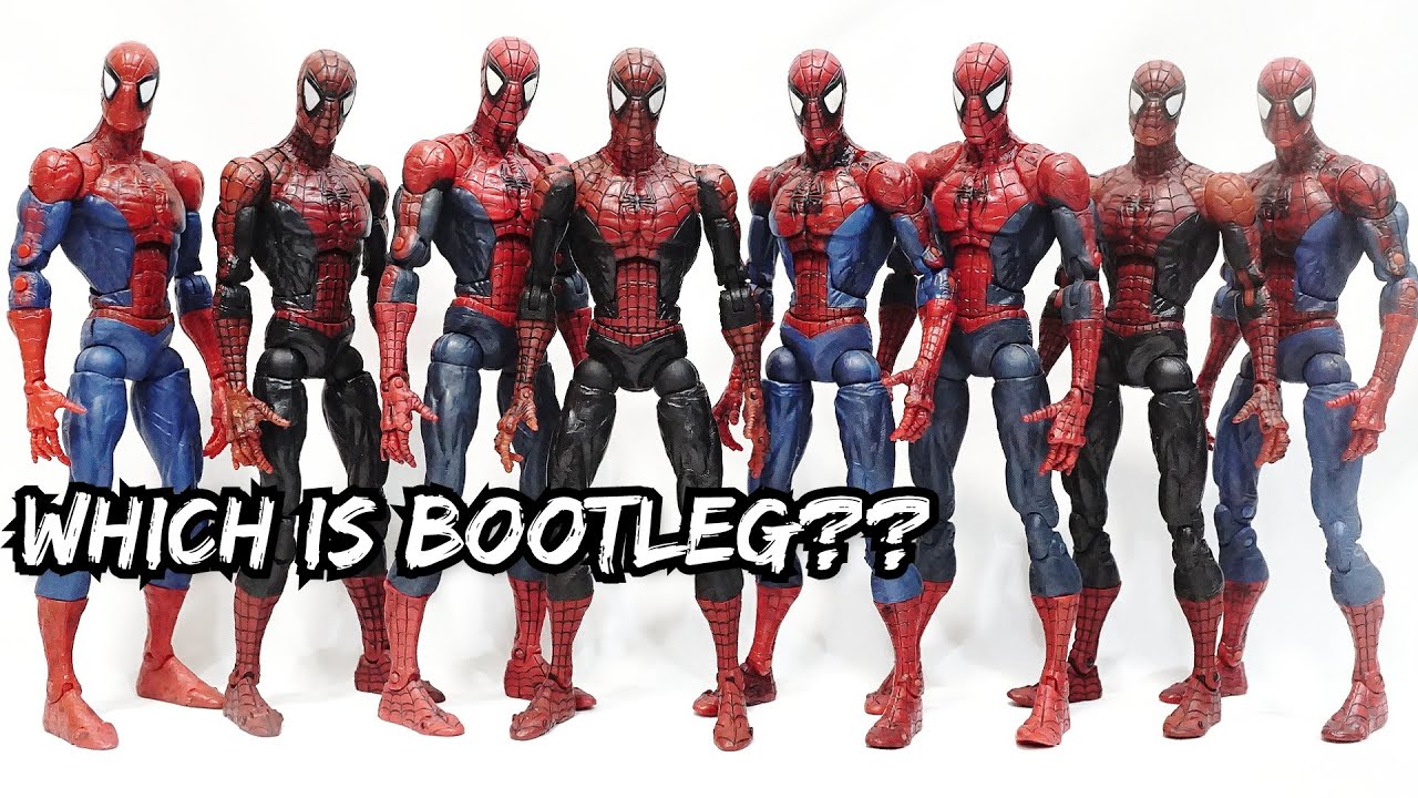 Вы видели пиратскую версию Человека-паука из Marvel Legends Superposable Spidey? (Toybiz Spider-m...
