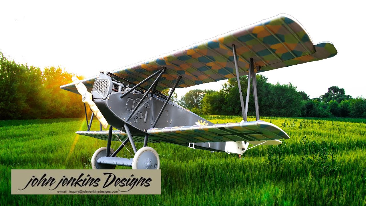 John Jenkins Designs - Knights of the Skies / 1/30 scale,  FOKKER DVII (Alb), JASTA 40, CARL DEGELOW