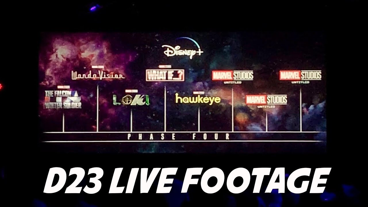 FULL MARVEL D23 ANNOUNCEMENT