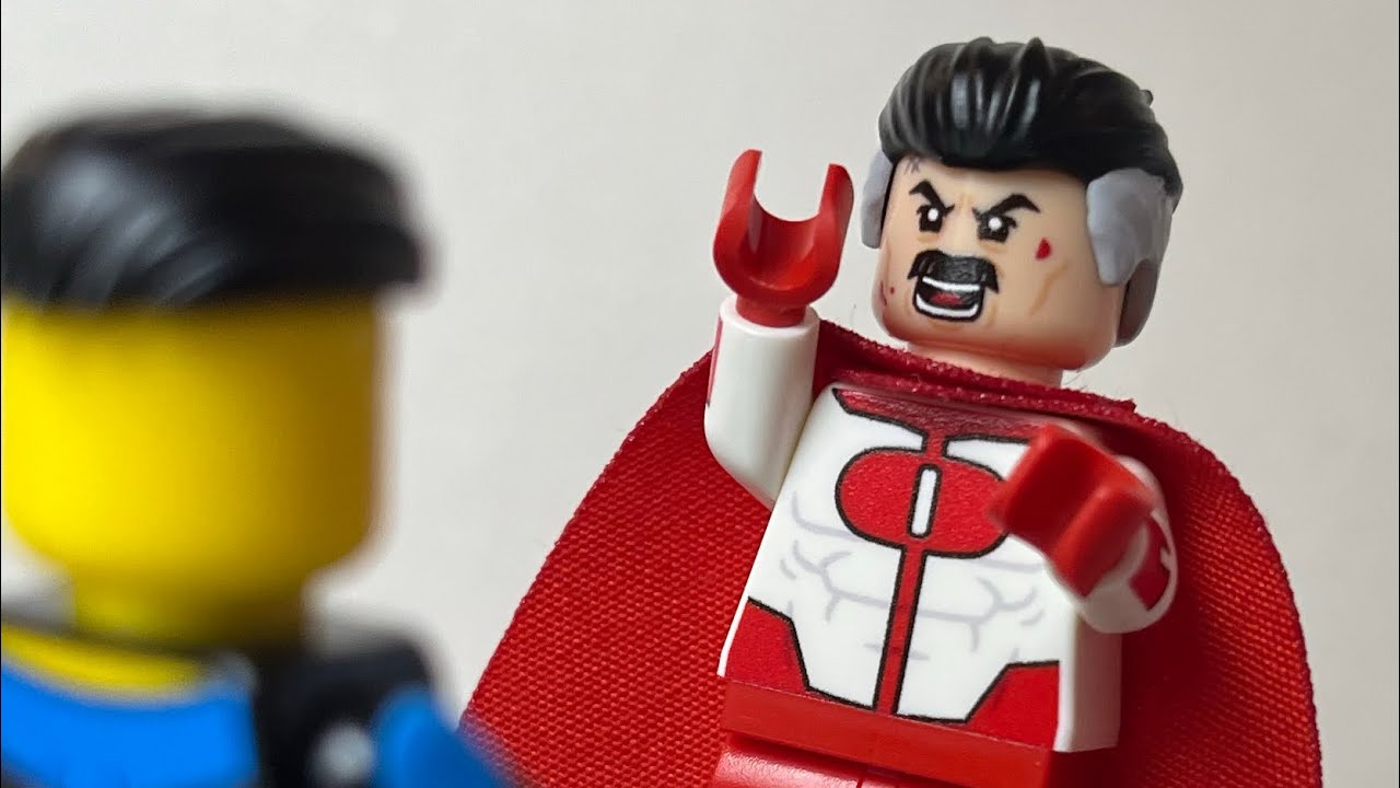 LEGO Firestar Toys Custom Design Minifigure “Overbearing Superhero Dad” (Omni-Man) review + More