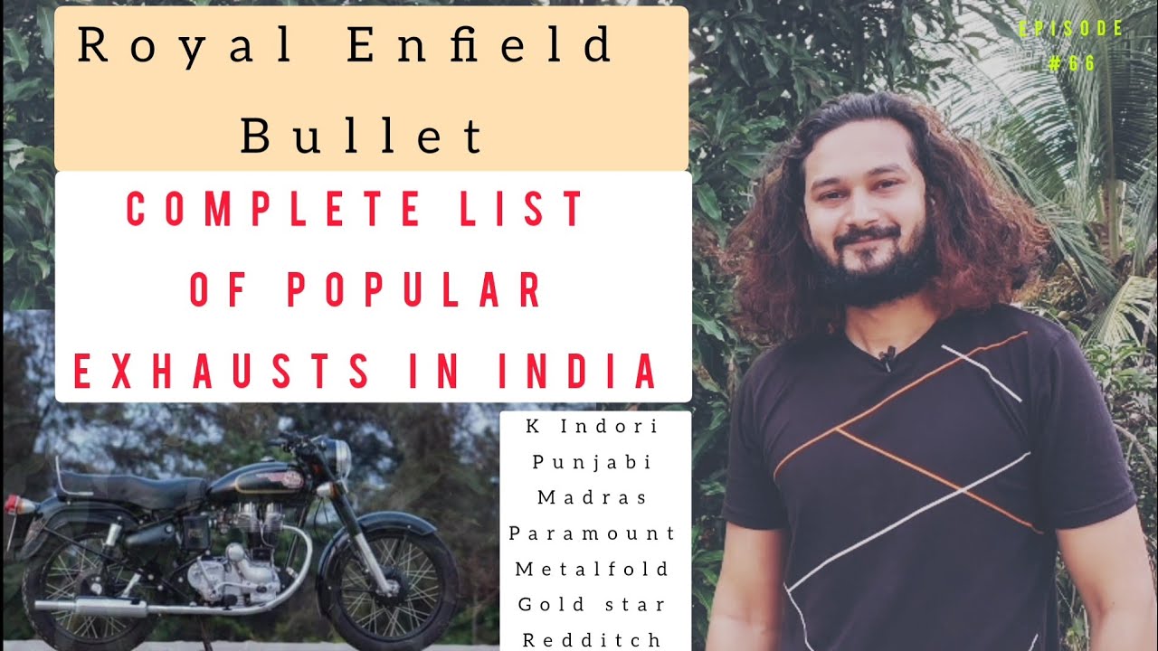 All Popular Royal Enfield Bullet Silencers in 4K | The Complete List & Demo | Punjabi Indori Madras