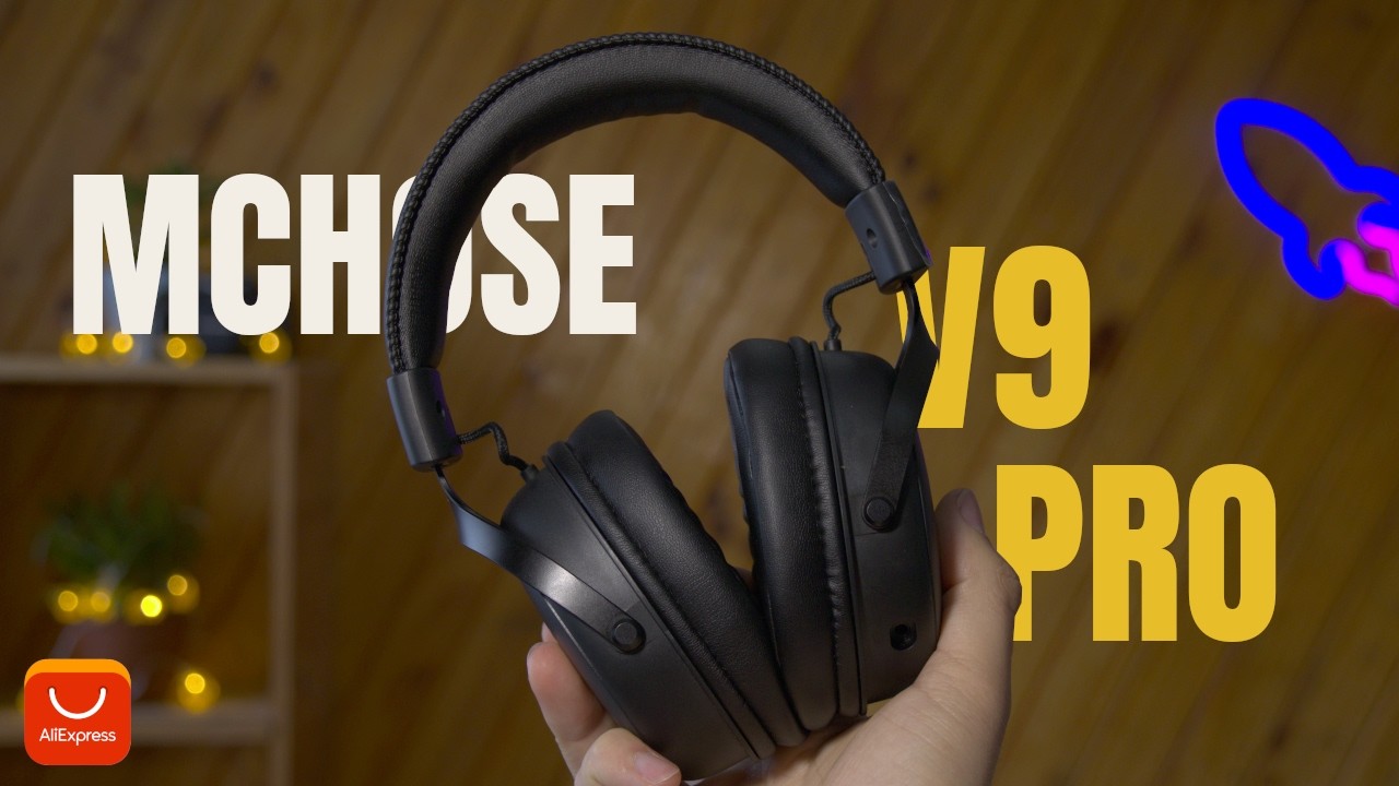 AUDIFONOS GAMER CALIDAD PRECIO - MCHOSE V9 PRO CON AUDIO 7.1