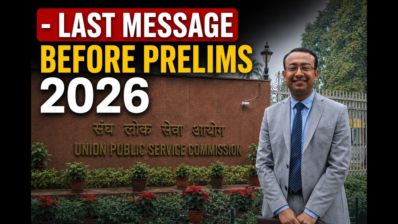 TO EVERY UPSC ASPIRANT BEFORE PRELIMS 2026