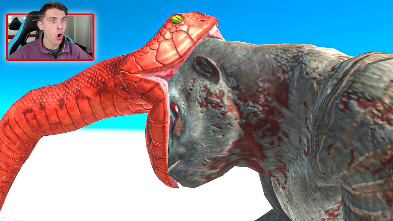 MEJORES MOMENTOS DIVERTIDOS DE GORO - ANIMAL REVOLT BATTLE SIMULATOR