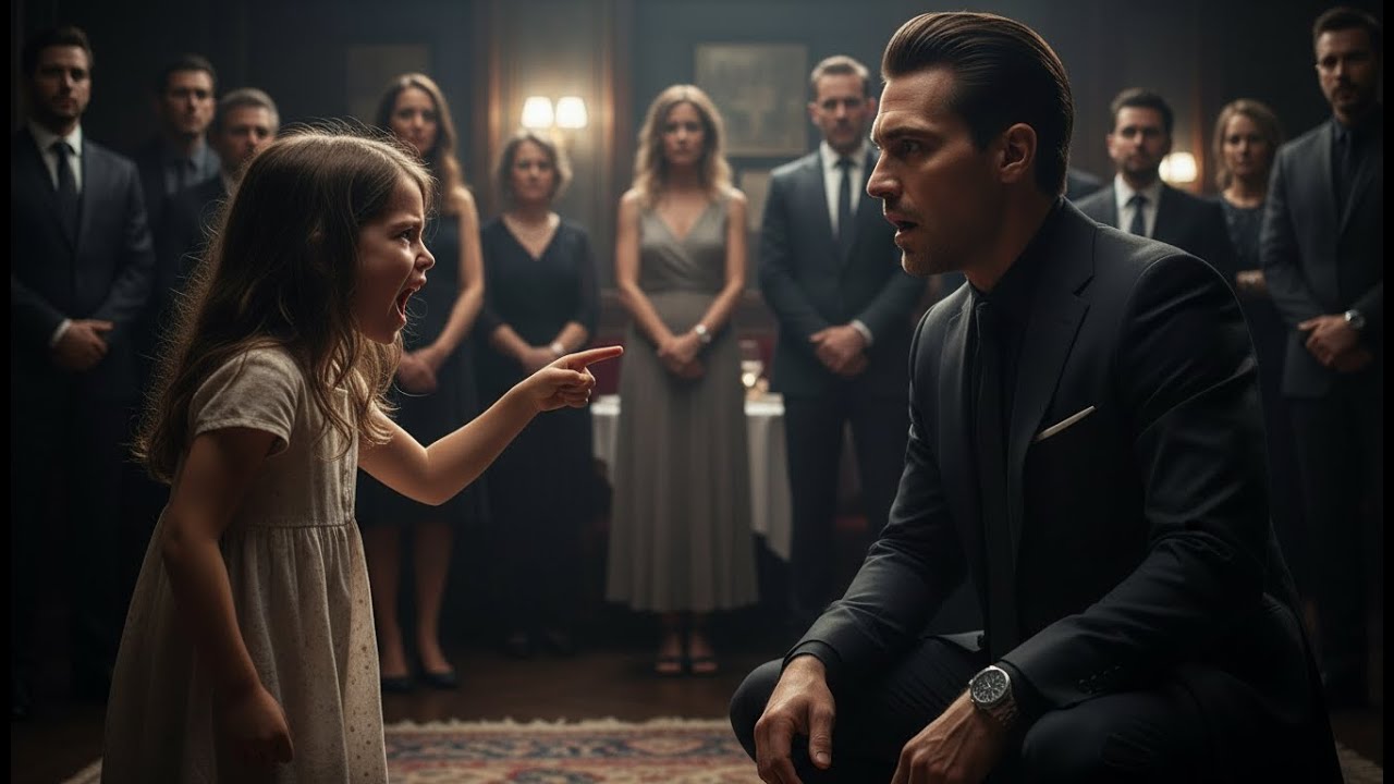 ‘I THINK YOU’RE MY FATHER’ THE LITTLE GIRL SAID TO THE MAFIA BOSS AND SHOCKED EVERYONE!
