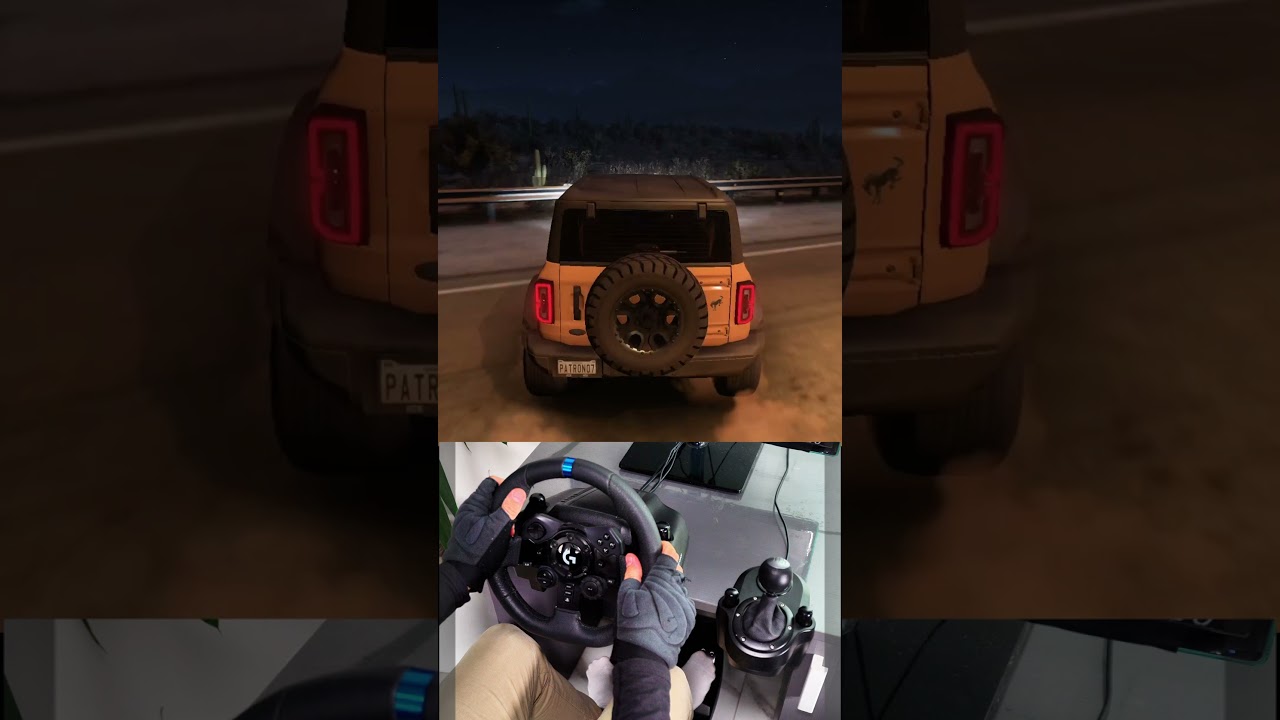 Forza Horizon 5 | Steering wheel gameplay  