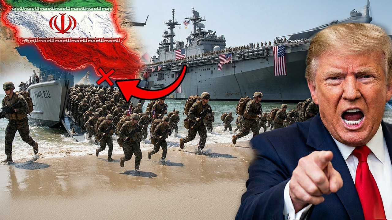 IRAN SHOCKED! 20,000 U.S. Troops Deployed Near Hormuz by C-17s and B-52s