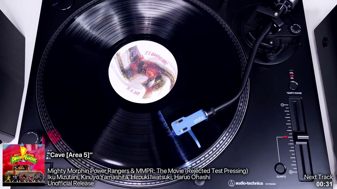 Mighty Morphin Power Rangers & MMPR: The Movie: Side A (Rejected TP) | Vinyl Rip (Unofficial)