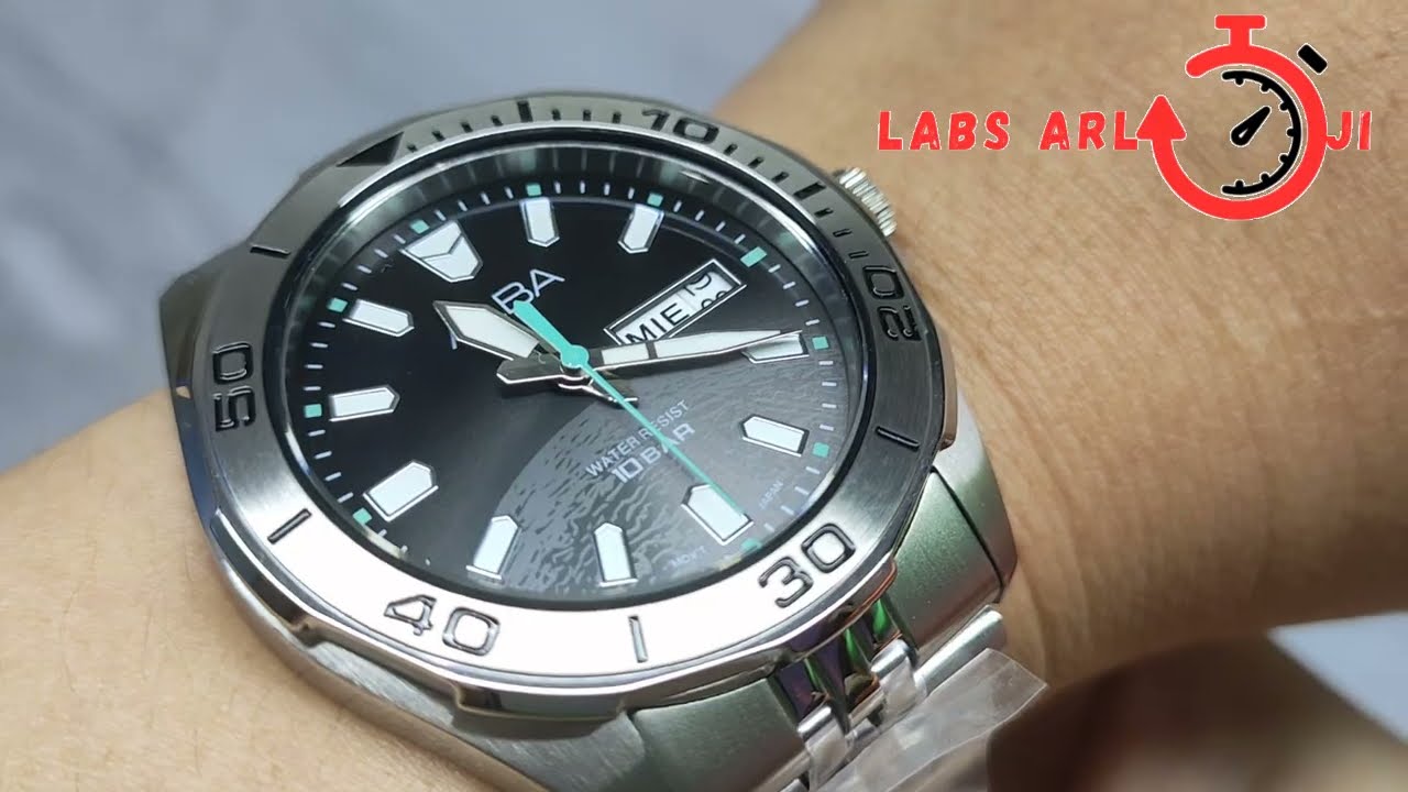 JAM TANGAN ALBA MEN QUARTZ AV3575 AV3575X1 ORIGINAL UNBOXING
