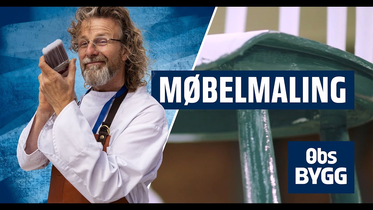 Obs BYGG og Einars beste tips til å male møbler