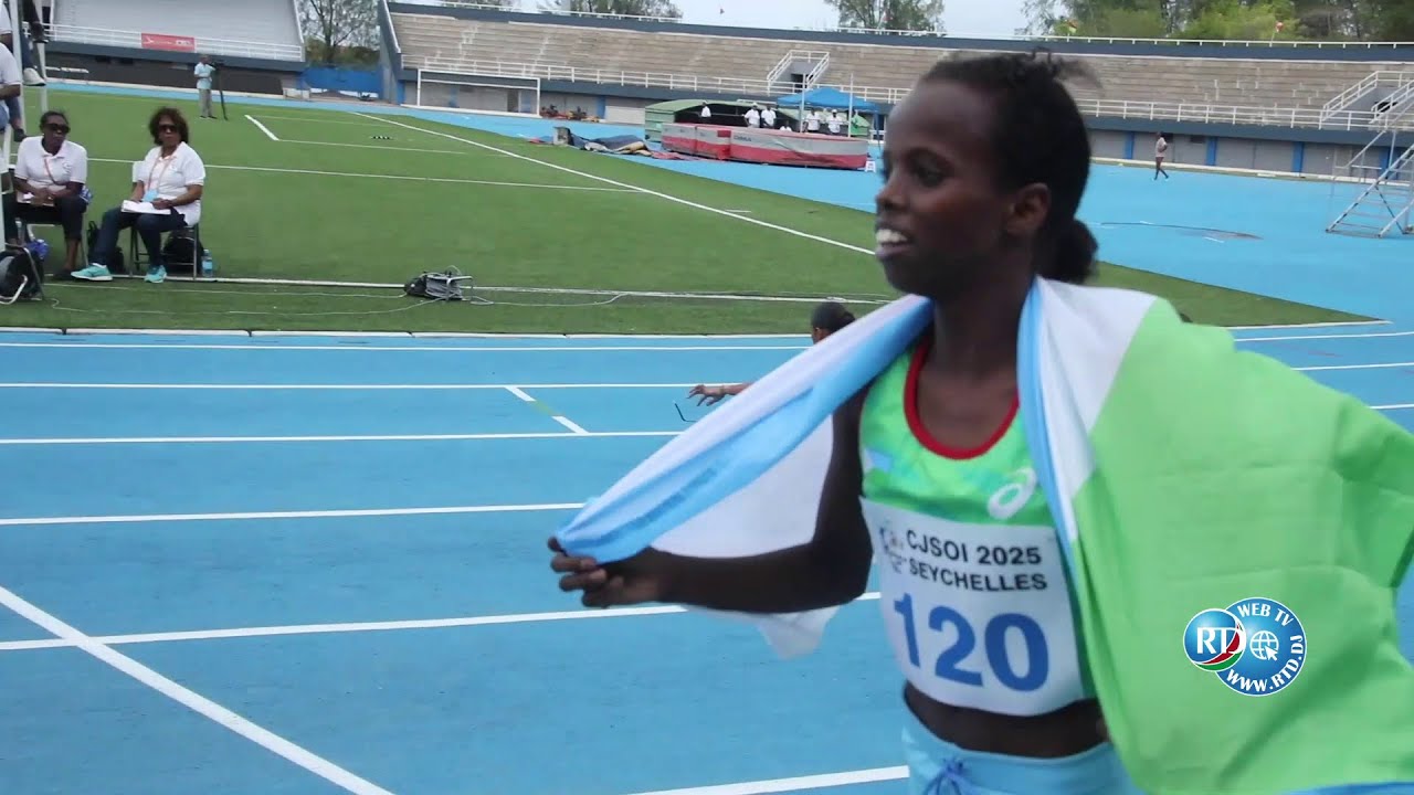 CJSOI 2025 : Djibouti démarre en athlétisme avec une médaille d’or et une de bronze aux Seychelles