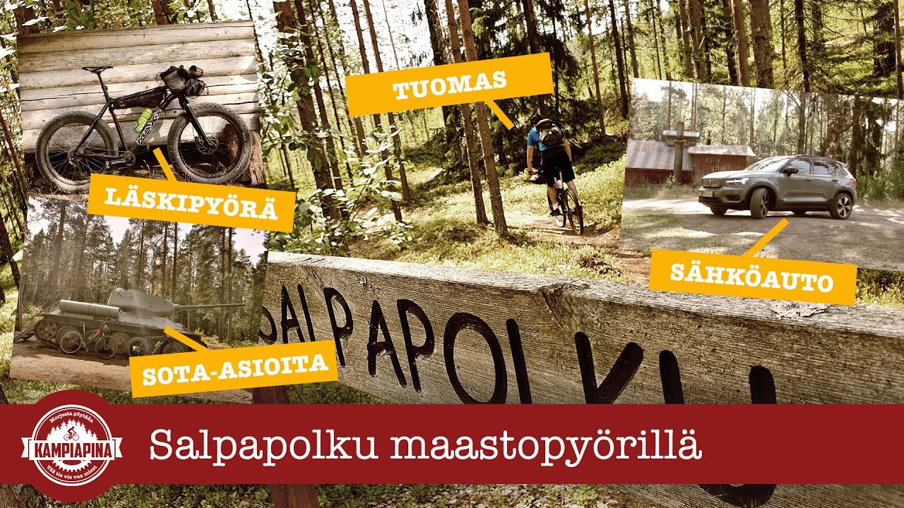 Kahden päivän retki maastopyörillä Salpapolulle