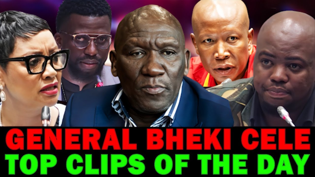 Watch Bheki Cele Kicking Butt and Dropping Names for 45 Minutes | Ad Hoc Committee Highlights