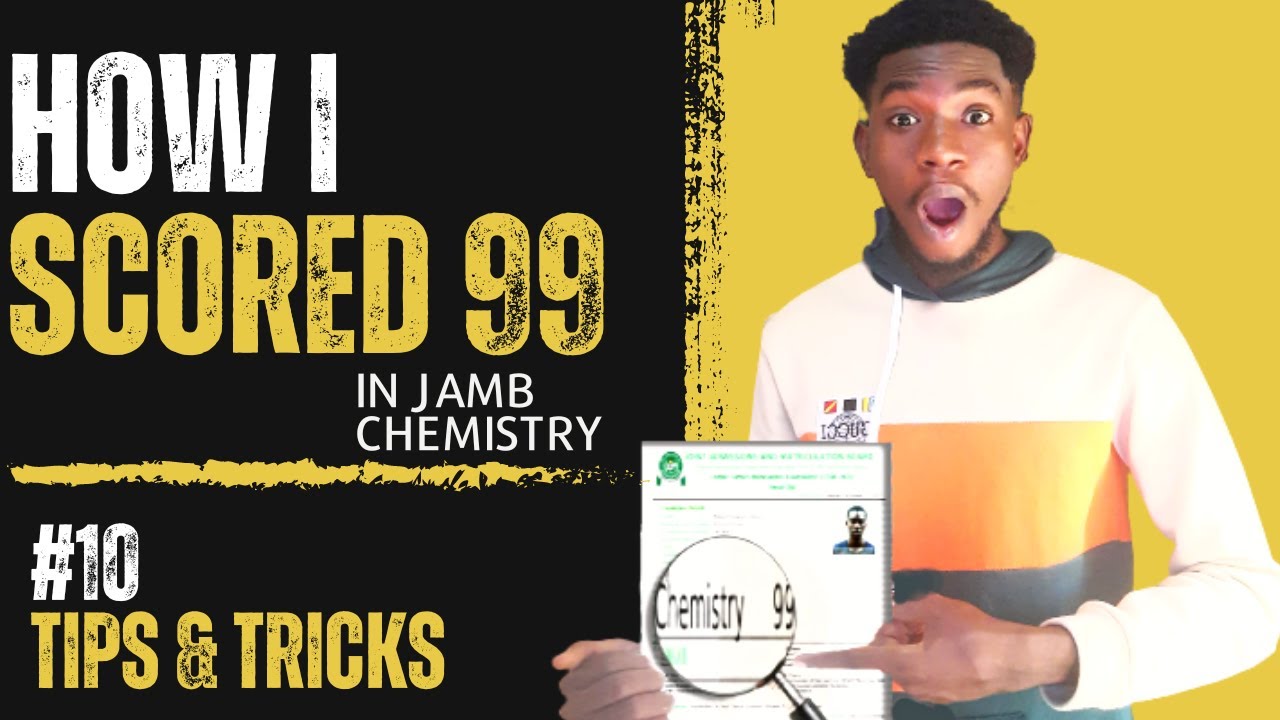 How to Score High in 2024 JAMB CHEMISTRY | Score Above 300 in Jamb