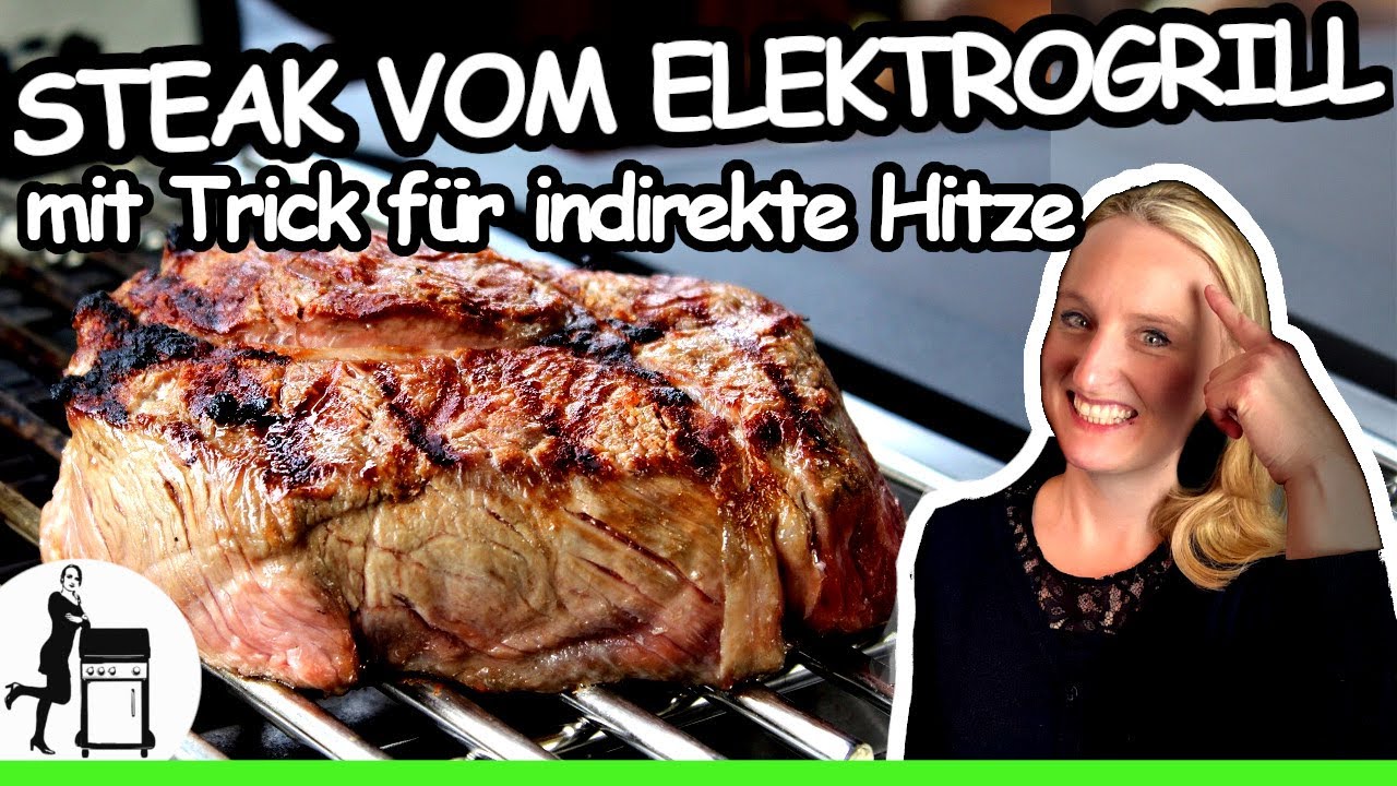 Steak vom Elektrogrill | mit TRICK für INDIREKTE Hitze