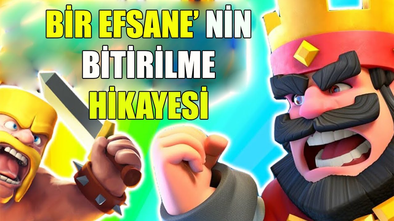 HERKESİ SİNİR HASTASI EDEN OYUN !  CLASH ROYALE HİKAYESİ !!